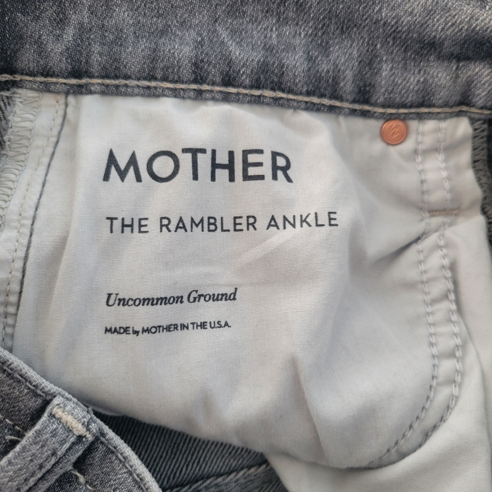 Mother Superior The Rambler Ankle Denim Jeans Uncommon Ground 26 - Picture 13 of 16